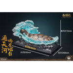 HAOYUTOYS, Journey to the West: Sha Wujing/Zhu Bajie/Monkey King Sun Wukong/Tang Sanzang/White Dragon Horse/Tongtian River Set & Scene Platform, Myth Series Action Figure
