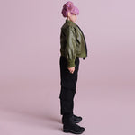 ATStory, veste de pilote verte, vêtements de poupée pour figurine de 15 cm