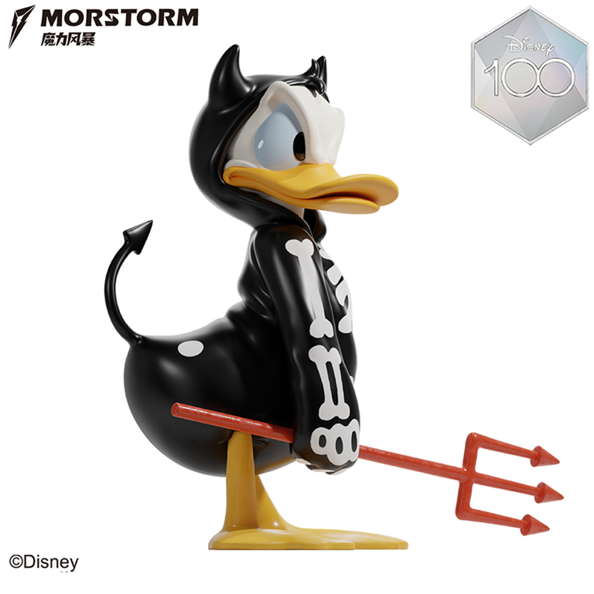 MORSTORM Disney 100th Anniversary Series Devilish Donald Duck Art Statue