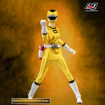 Figurine articulée Threezero Turbo Power Ranger jaune