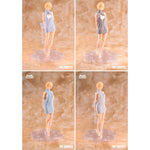 HASUKI Doll Sweater Open Chest and Back Light Blue For Action Figures