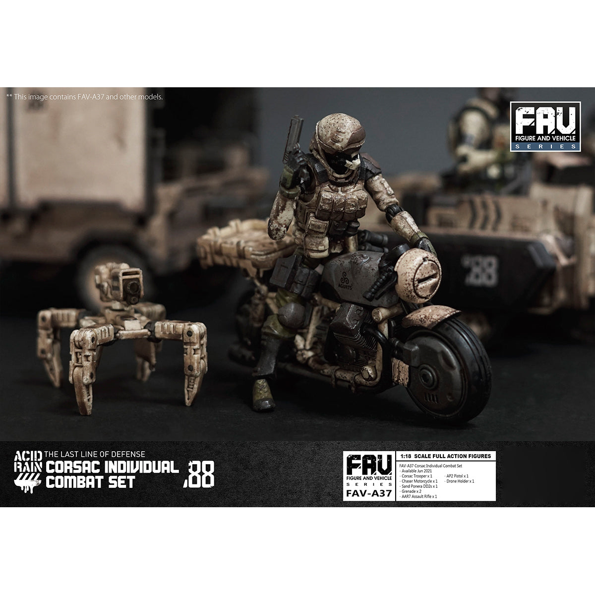 TOY ALLIANCE Acid Rain World Corsac Individual Combat Set Action Figure