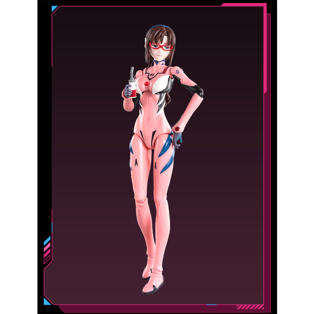 Blokees Neon Genesis Evangelion Mari Makinami Illustrious Action Figure