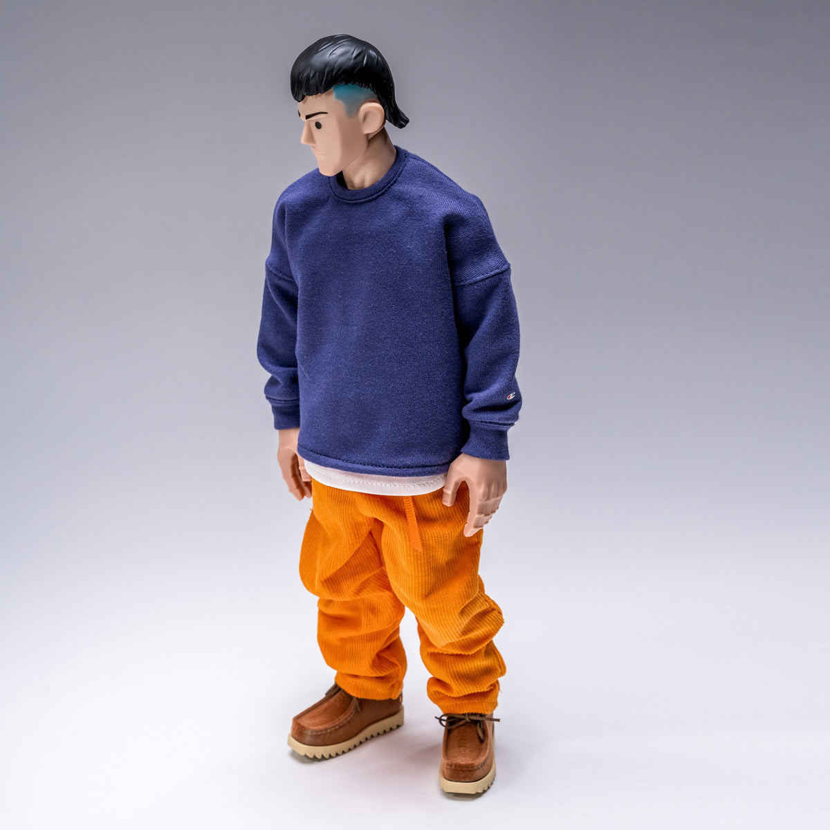TrickyMan12 Trendy Figure Set Corduroy Clothing Set 1/12 Scale Action