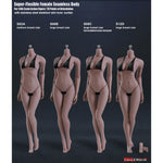 TBLeague Female Seamless Medium Bust/Large Bust Headless Integrated/Detachable Feet 1/6 Scale Action Figure Body