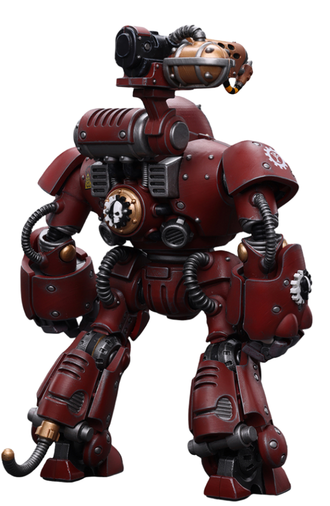 HiPlay JoyToy Warhammer 40K Collectible Figure: Adeptus Mechanicus Kastelan Robot with Incendine Combustor 1:18 Scale Action Figures