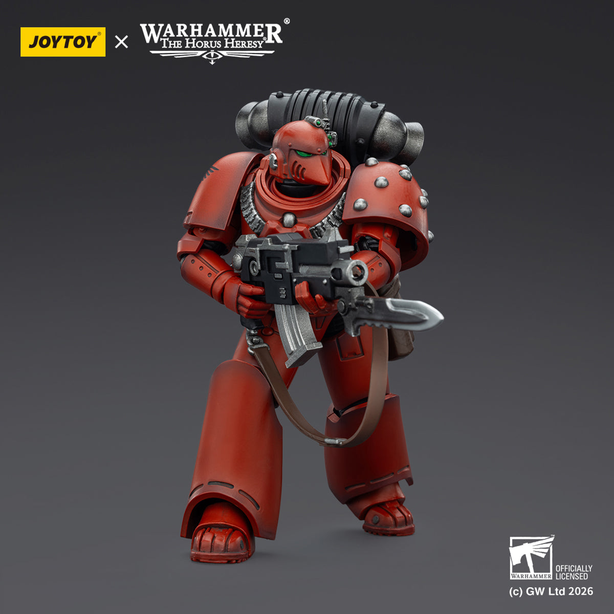 JOYTOY Warhammer 40,000 Thousand Sons & Space Wolves & Sons of Horus & Alpha Legion & Blood Angels & Imperial Fist & Ultramarines MKVI Tactical Legionary 1/18 Scale Action Figure