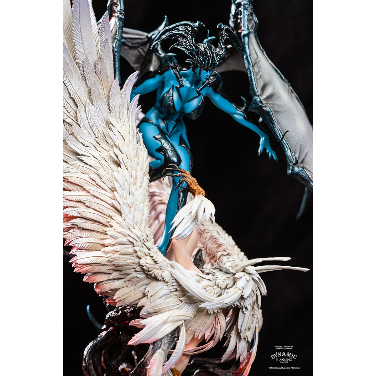 HotCat Studio Devilman Lady - Fudo VS Asuka Lan Art Collectible Statue
