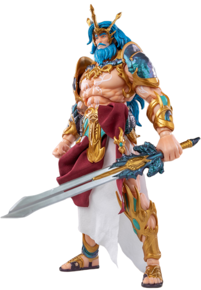 ShinfuToys M03G Myth Gods of Nation: Poseidon 1/12 Scale Action Figures