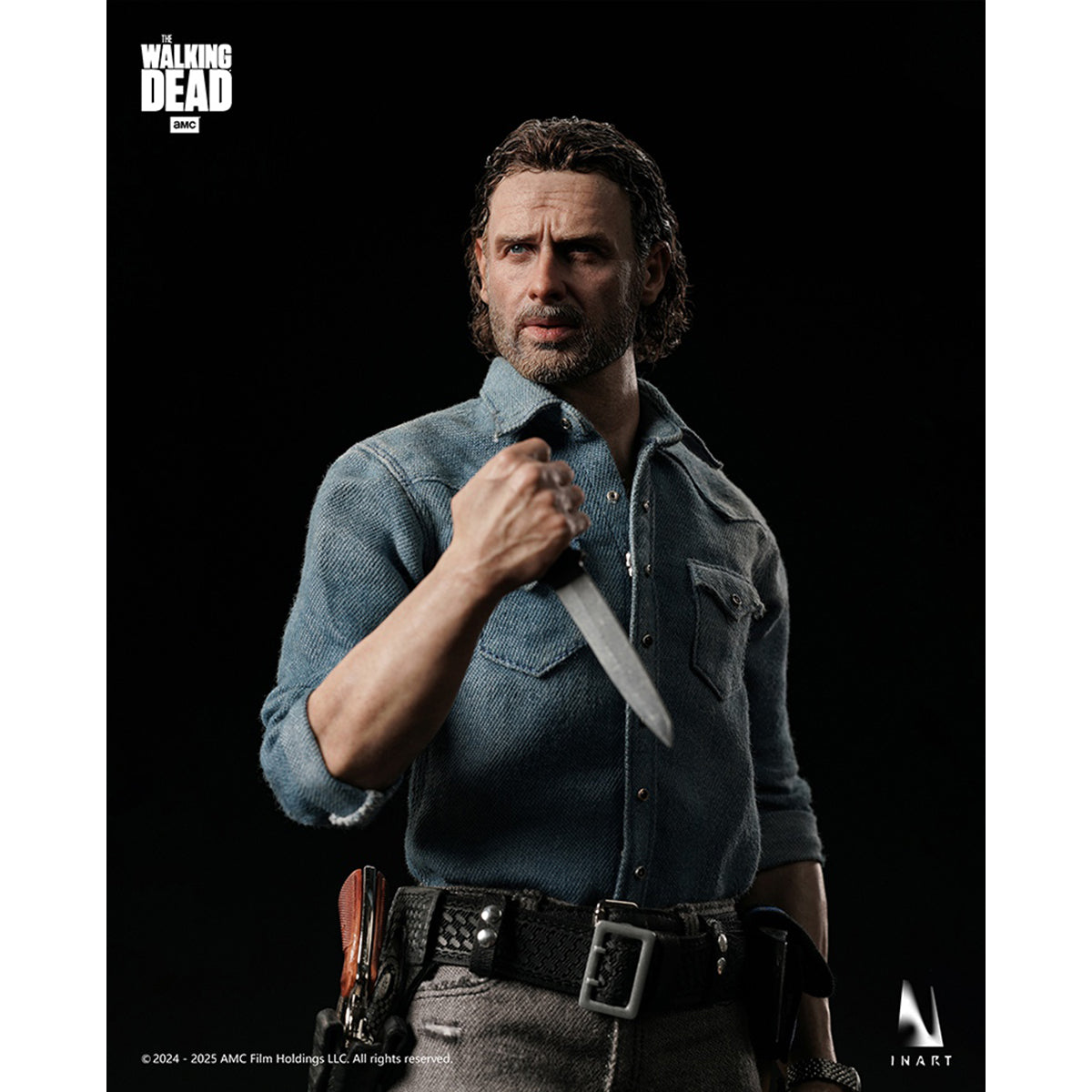 INART The Walking Dead Season 8 Negan Smith & Rick Grimes 1/6 Scale Action Figure