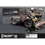 TOY ALLIANCE Figura de acción del remolque blindado de arena Acid Rain World