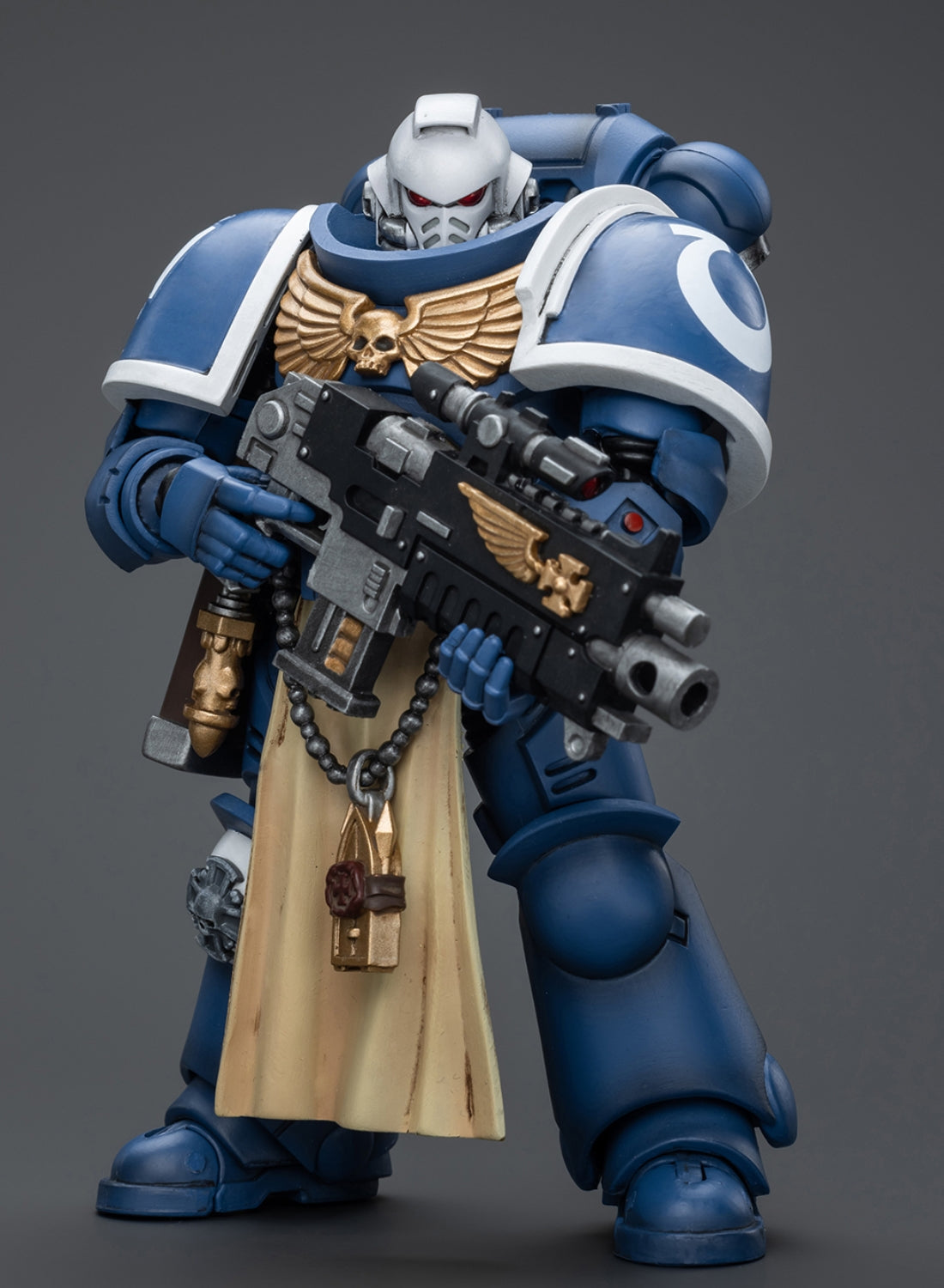 (Only Shipped to the US) JOYTOY Ultramarines Sternguard Veteran with Bolt Rifle JT9831 Warhammer 40K 1/18 Scale Action Figure