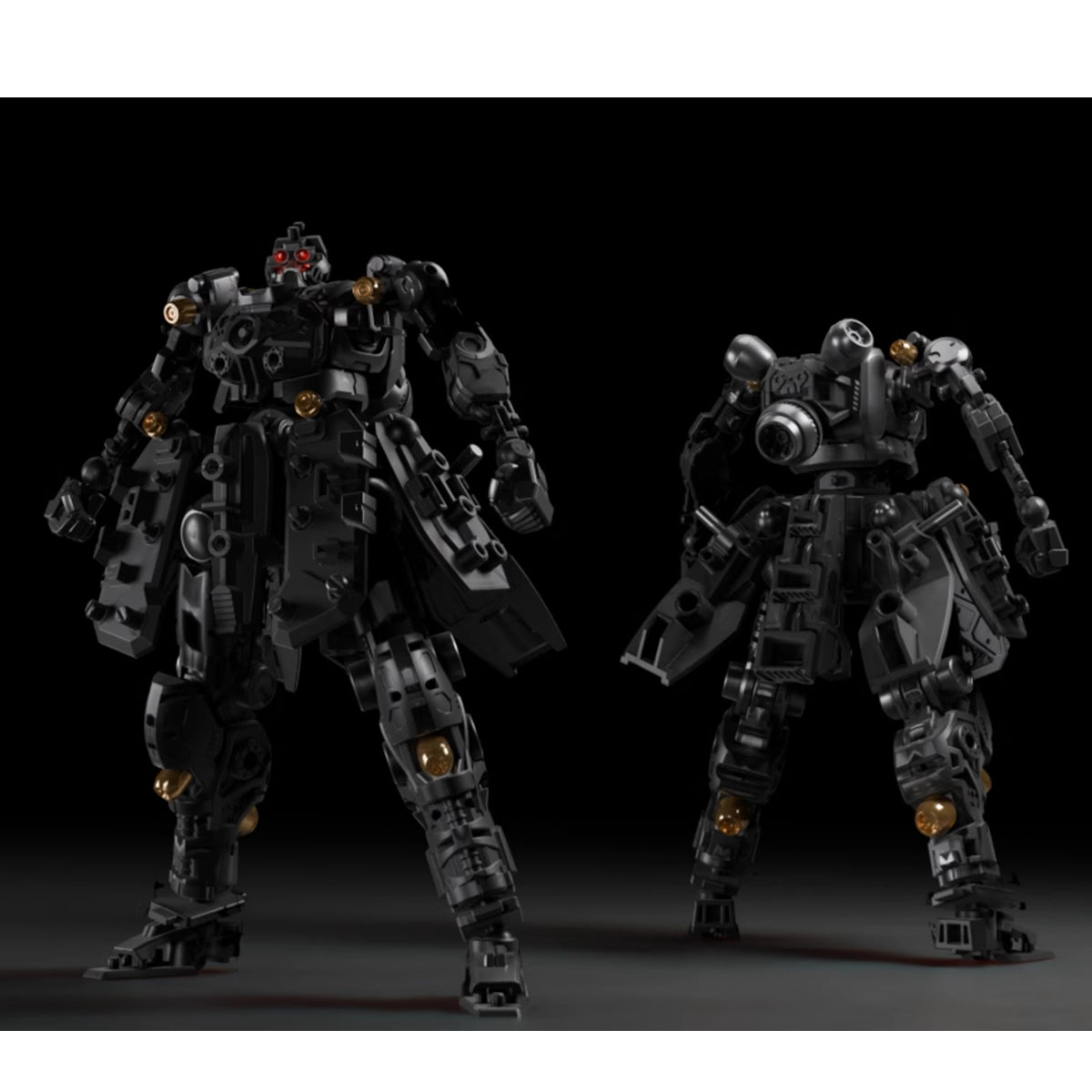 Kits de modelos de ensamblaje del Caballero Hipermóvil Sheik Mainland ZYKLON versión gris metalizado negro