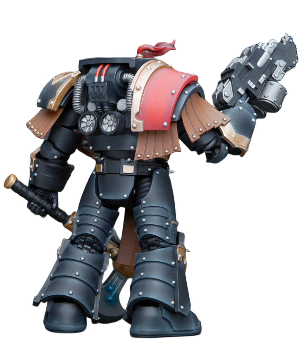 JOYTOY Sons of Horus JT9718 Justaerin Terminator Squad Justaerin with Carsoran Power Axe 1/18 Scale Action Figure