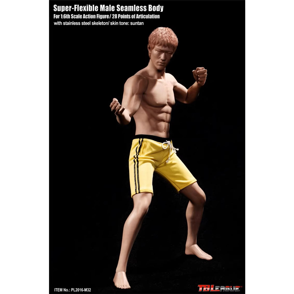 TBLeague, Seamless Male Muscular Body Suntan-Skin, Action Figures Body