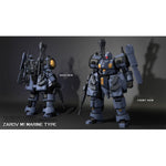 (Only Shipped to the UK) Sheik Mainland 1/144 Ultra Action Trooper: Zarov M1 Marine Type Assembly Model Kits