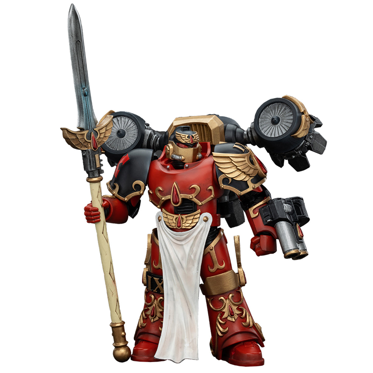JOYTOY 1/18 Blood Angels Dawnbreaker Cohort Dawnbreaker Champion JT00461 Action Figure