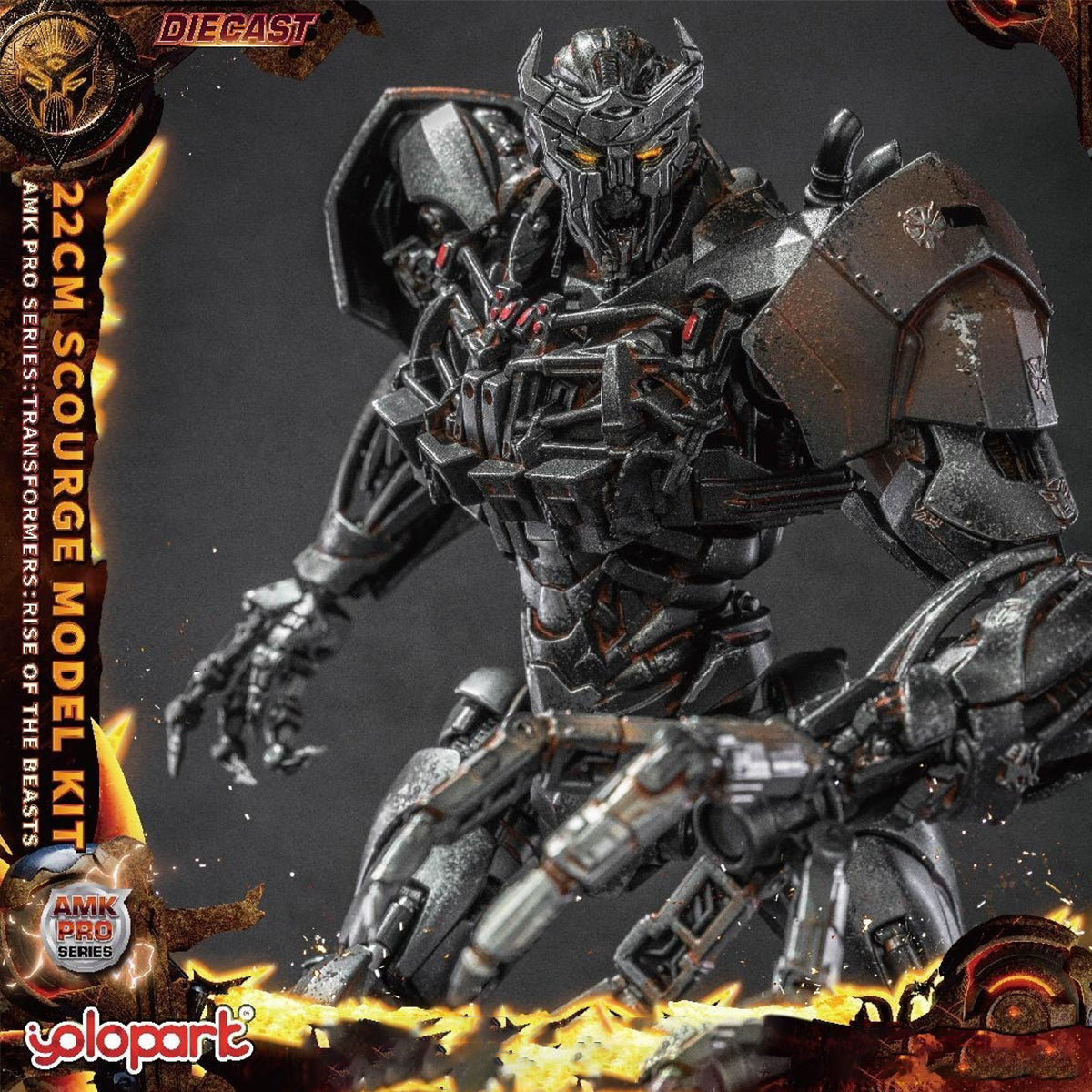 YOLOPARK AMK PRO Series Transformer: Rise of The Beasts - Scourge Easy Pre-Assembly Model Kit