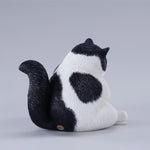 JXK Chubby Cat Static Animal Figurine