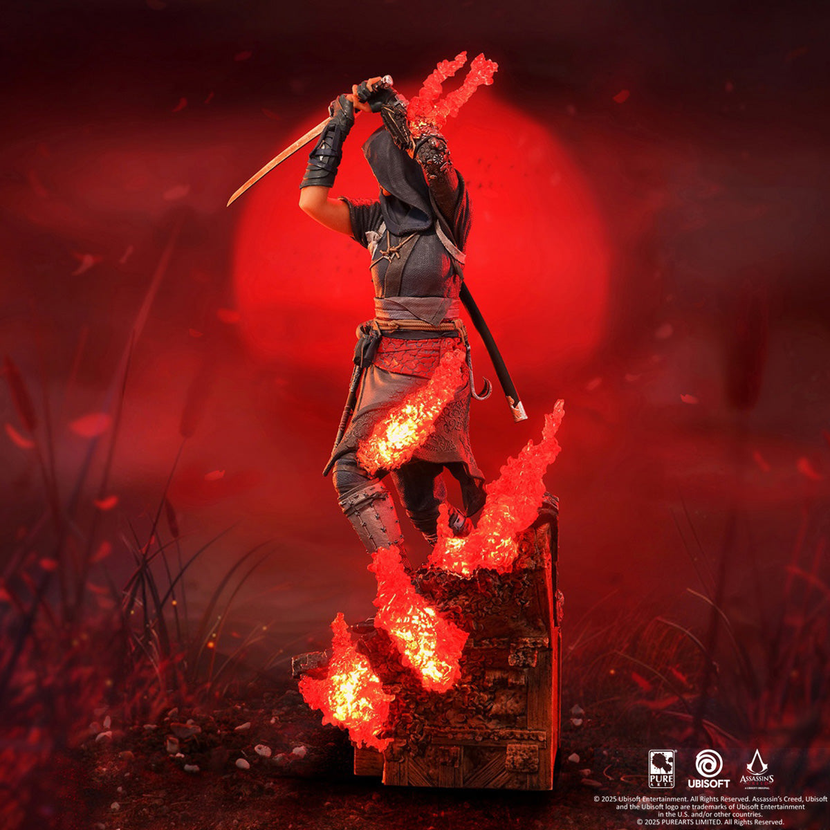 Statuette de jeu PureArts Assassin's Creed Shadows Animus Naoe 28 cm