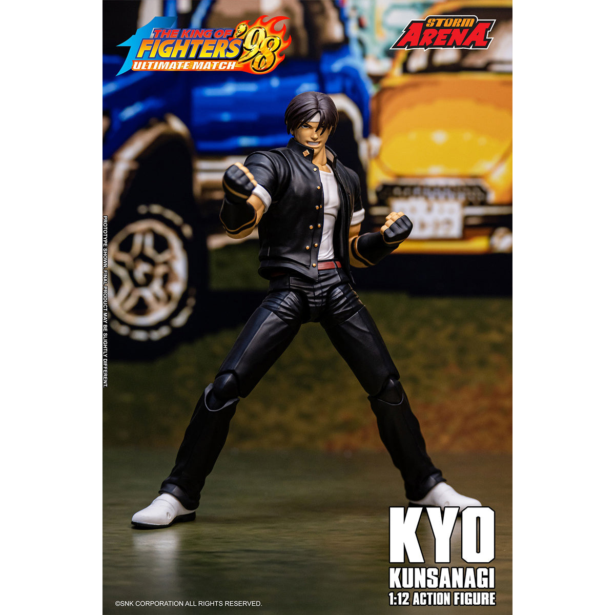 Storm Collectibles The King Of Fighters'98 UM KFSA01 Benimaru Nikaido Storm Arena KFSA02 Goro Daimon Storm Arena KFSA03 Kyo Kusanagi Storm Arena 1/12 Scale Action Figure