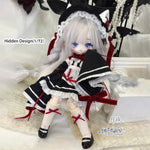 Meki Fluffy Goodnight MEKI-RONGRONGWANAN 6-Box Display Set, Articulated BJD Blind Box Doll