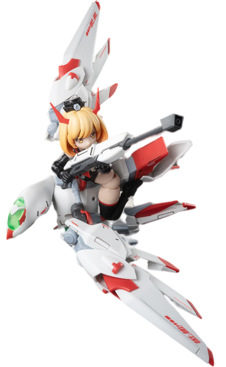 HEMOXIAN Full-Time Jijia Kelly Janet Mecha Girl Assembly Model Kits