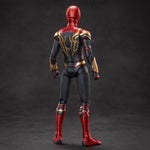 Figura de acción coleccionable de ZD Toys: Serie Aniversario: Spider-Man Rojo y Dorado (1913-1902), estilo película, miniatura a escala 1:10