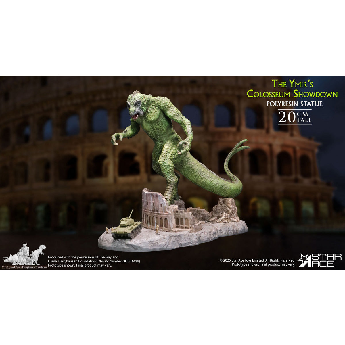 STAR ACE Toys The Ymir’s Colosseum Showdown & Pegasus The Flying Horse Ray Harryhausen Series 1/8 Scale Resin Art Figurine