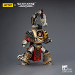 JOYTOY Warhammer The Horus Heresy Iron Warriors Warsmithwith Graviton Crusher Hammer & Legion Praevian with Bolt Pistol 1/18 Scale Action Figure