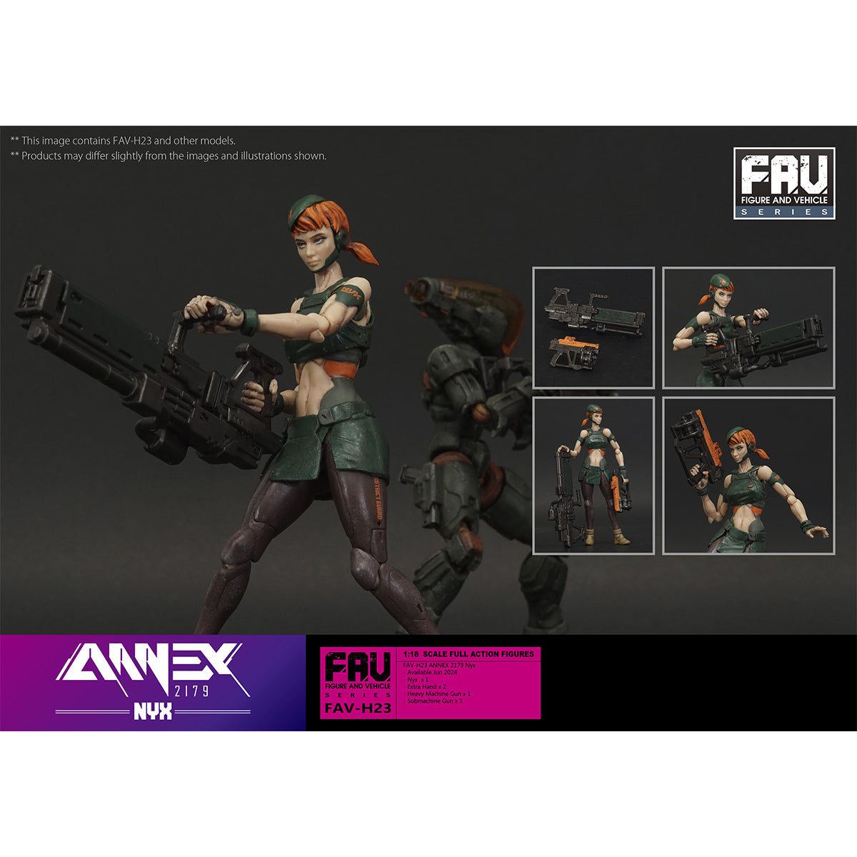 TOY ALLIANCE Acid Rain World Nyx Action Figures