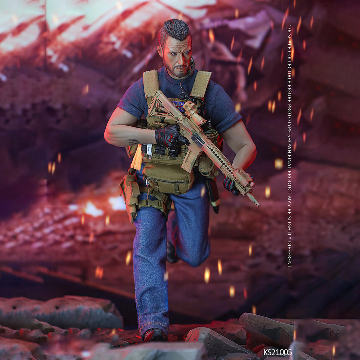 KSTOYS, 141 Task Force Soap, Action Figure
