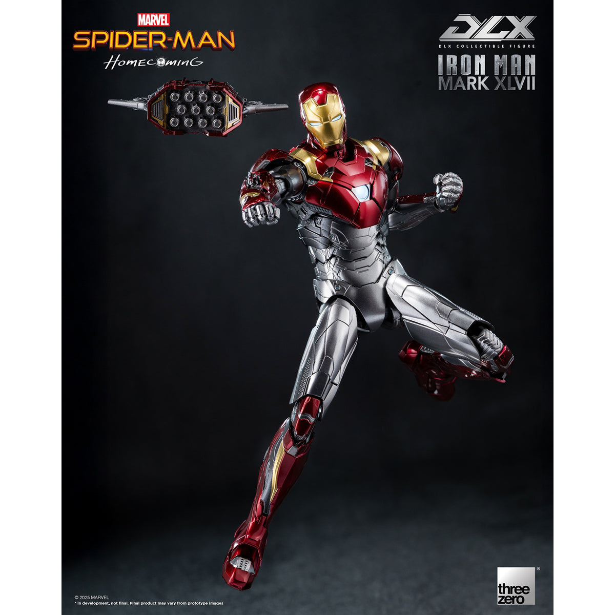 Threezero DLX Iron Man Mark 47 3Z09460C0 Action Figure