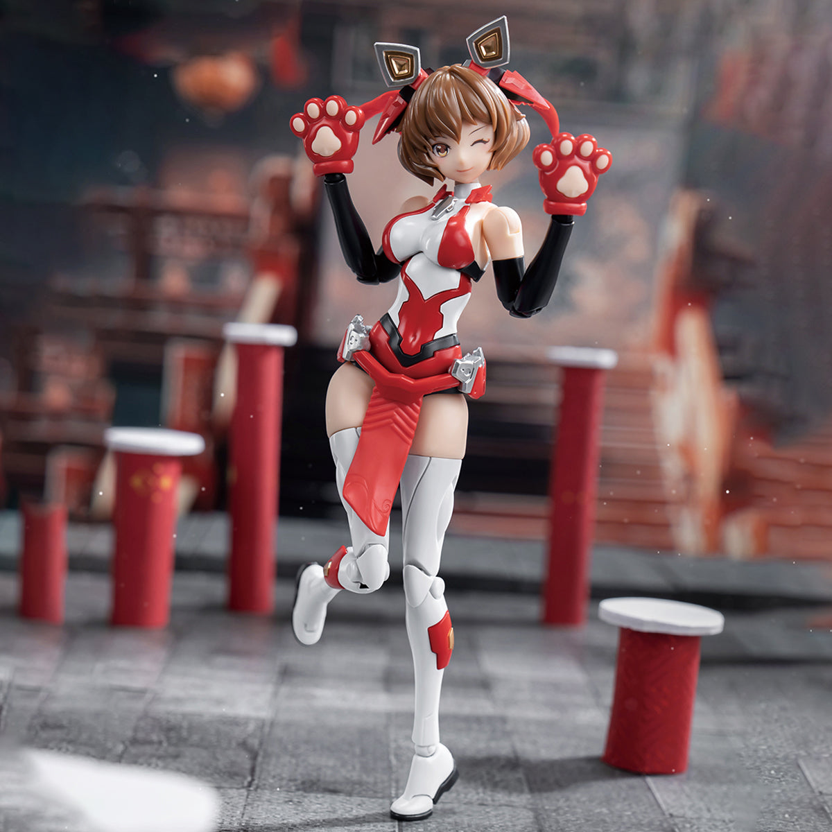 E-Model 1/12 Eternal Daylight: Ling King Awakening Lion - Festive Blessings Assembly Model Kits