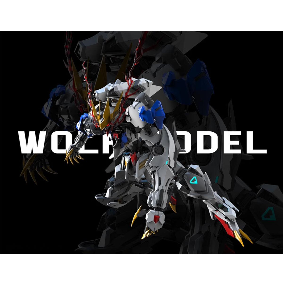 Wolf Technology Wolf Model Metal Frame Assembly Model Kits