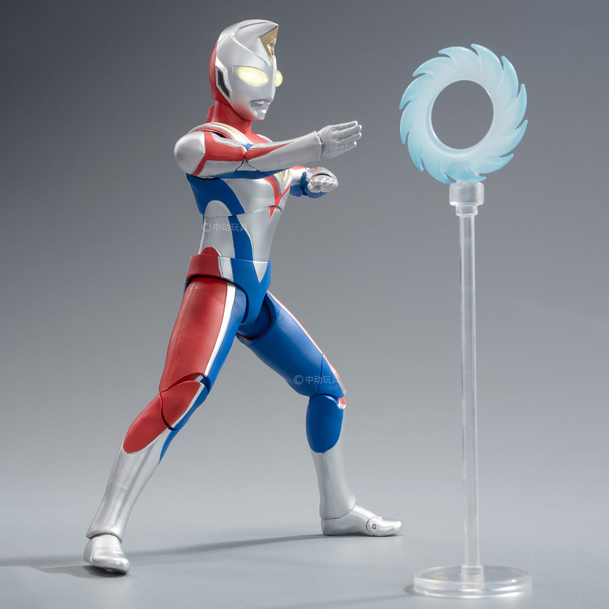 ZD Toys 1/10 Belial Atrocious & Ultraman Cosmos Luna Mode & Ultraman Belial & Ultraman Dyna, All Luminous Version Action Figures