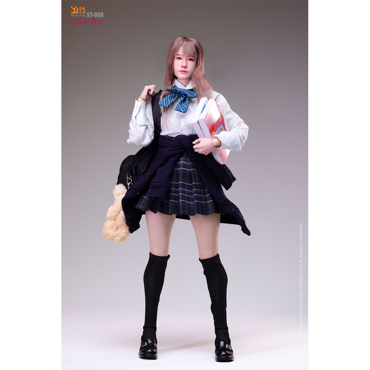 MYTOYS ST-007 ST-008 Kudo Sayaka Hair 1/6 Scale Action Figure