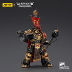 JOYTOY Imperial Fists Legion Apothecary/Sons of Horus Legion Apothecary & Legion Champion & Cataphractii Praetor with Combi-Melta and Power Maul 1/18 Scale Action Figure
