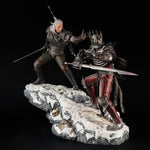 PureArts 1/6 The Witcher 3：Wild Hunt - Geralt vs Eredin Art VideoGame Statue