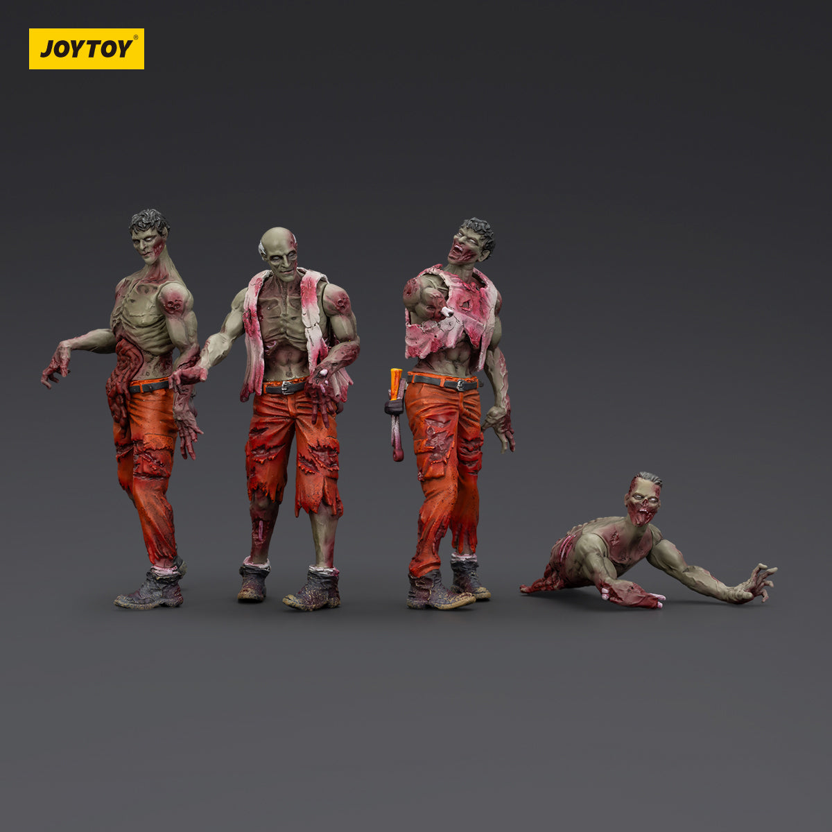 (Only Shipped to the US) JOYTOY 1/25 Dark Source Zombie Figure Mechanic Team JT01567 Action Figures