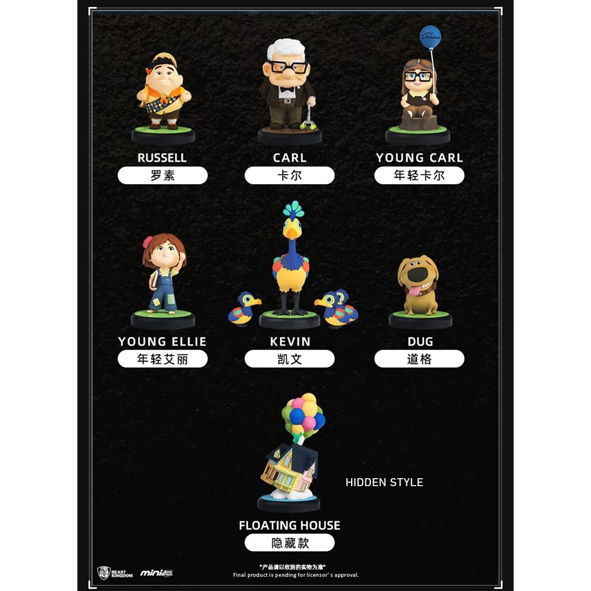 Beast Kingdom MEA-032 Up Series Single Blind Box Figure