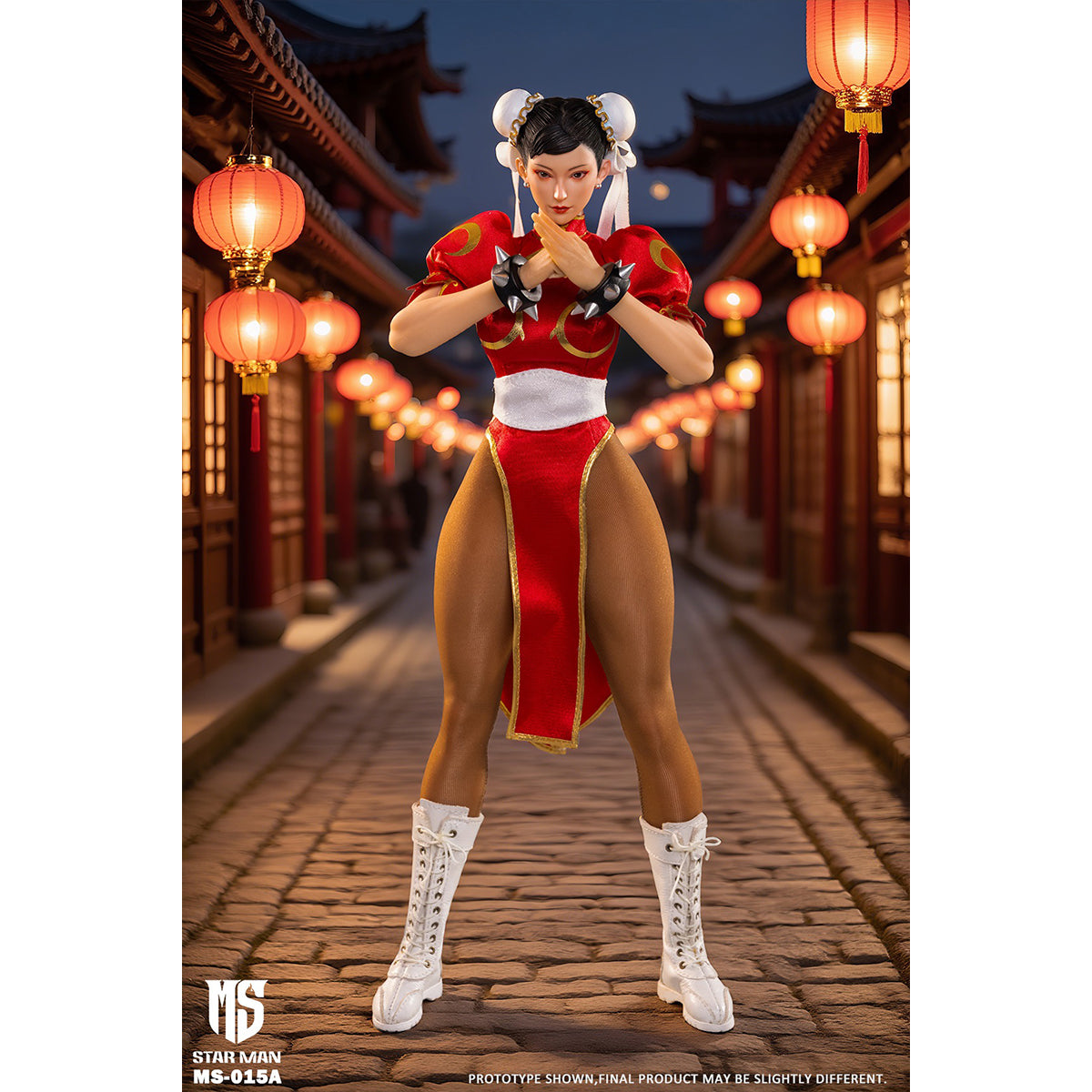 STAR MAN, Female fighter Chun-li, Action Figures