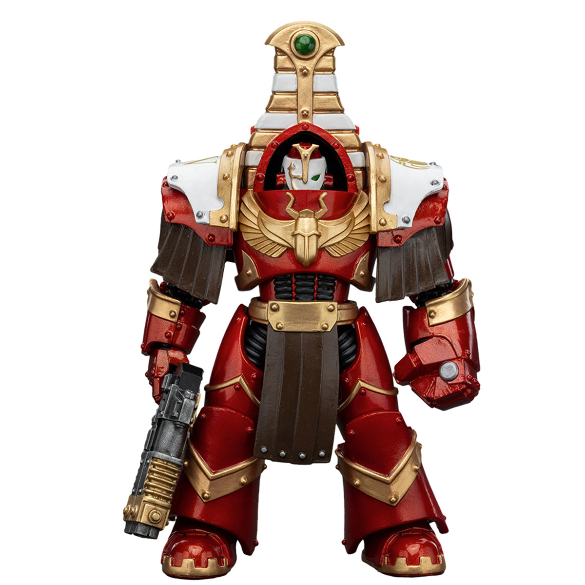 JOYTOY Warhammer The Horus Heresy Series, Sekhmet Terminator Cabal: Sekhmet Volkite Charger and Power Fist, 1/18 Scale Collectible Action Figure