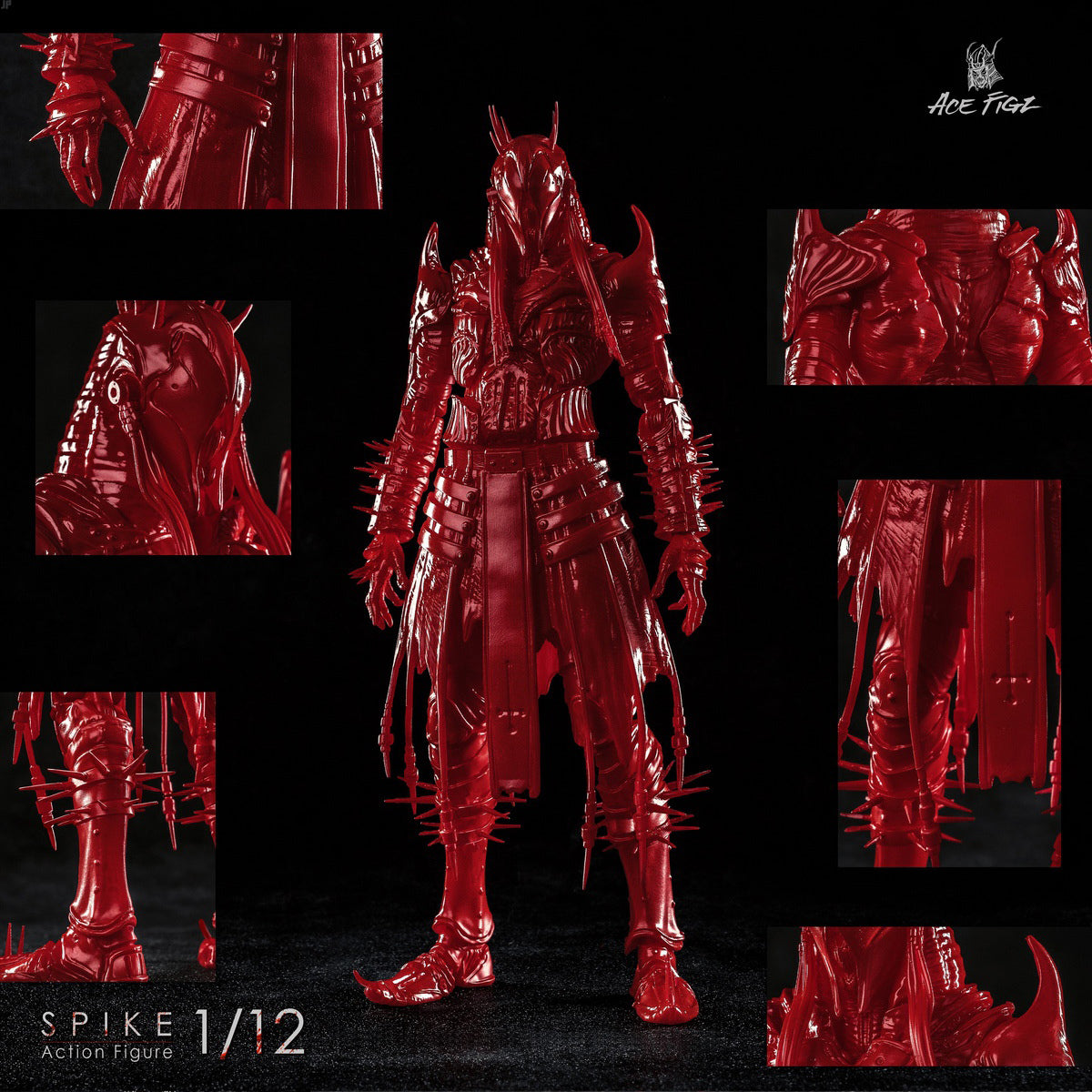 AceFigz AF001 AF002 Spike Standard Ver. Preacher & Outcast (AF002+AF003 Two-Figure Set) 1/12 Scale Action Figure