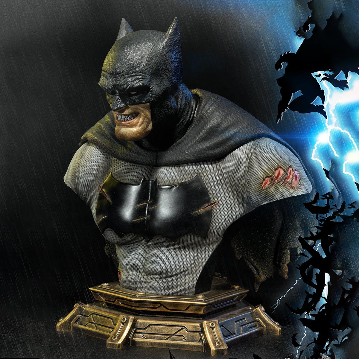Prime 1 Studio, Batman Bust, TDKR Edition, 10.5 Inches Statue Figurine
