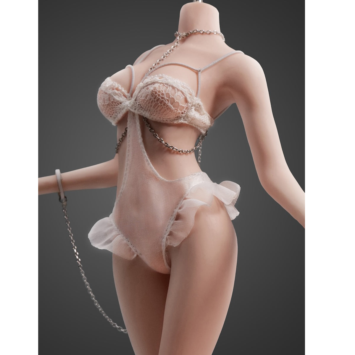 VSTOYS Figure Doll Clothes: Lace Lingerie Set For 12-inch Action Figure