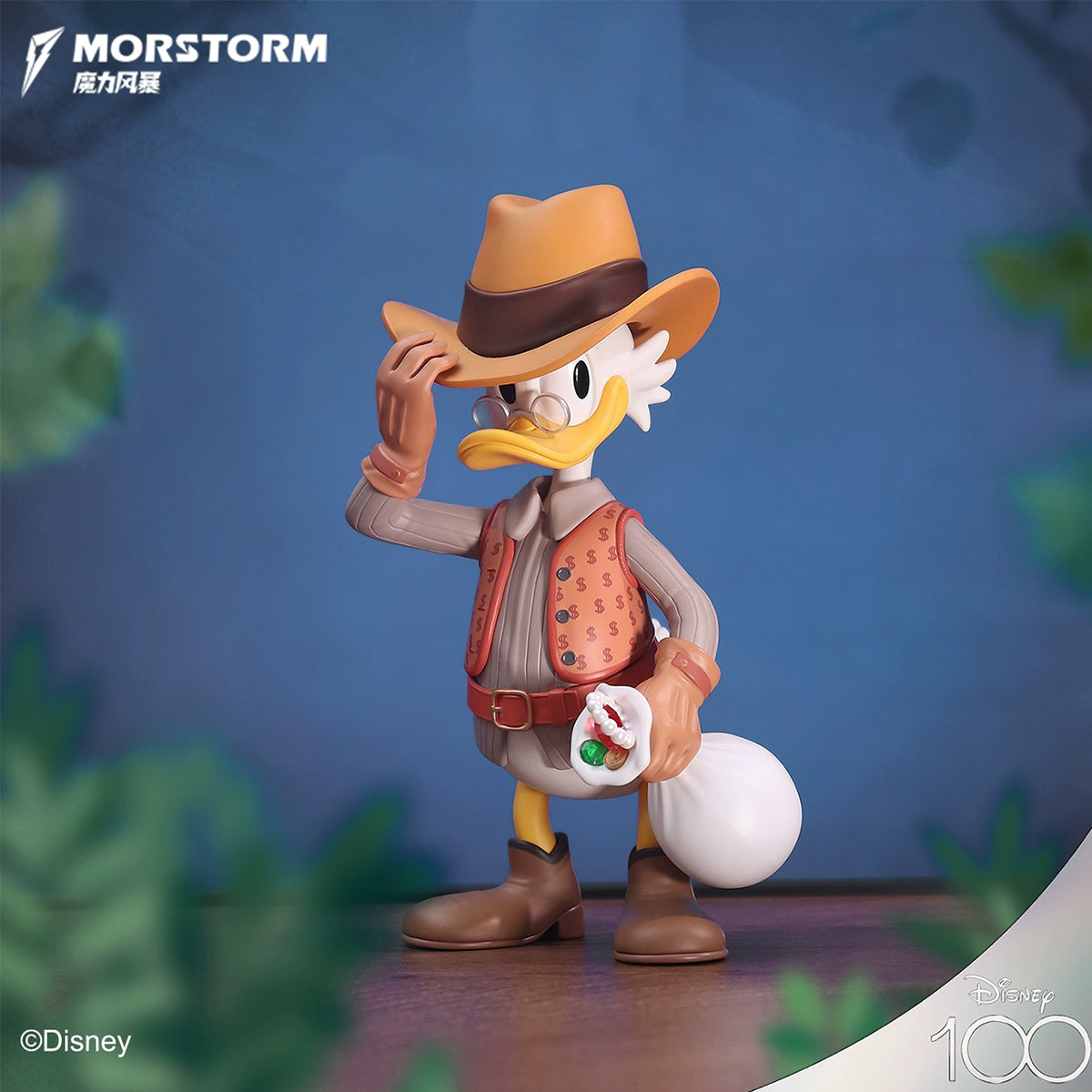 MORSTORM Disney 100th Anniversary Series Cowboy Scrooge Art Statue