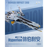 PLANETRING INDUSTRY HK001 Honkai Impact 3rd Hyperion 1/2000 Scale Finished Model Figure Assembly Model Kits