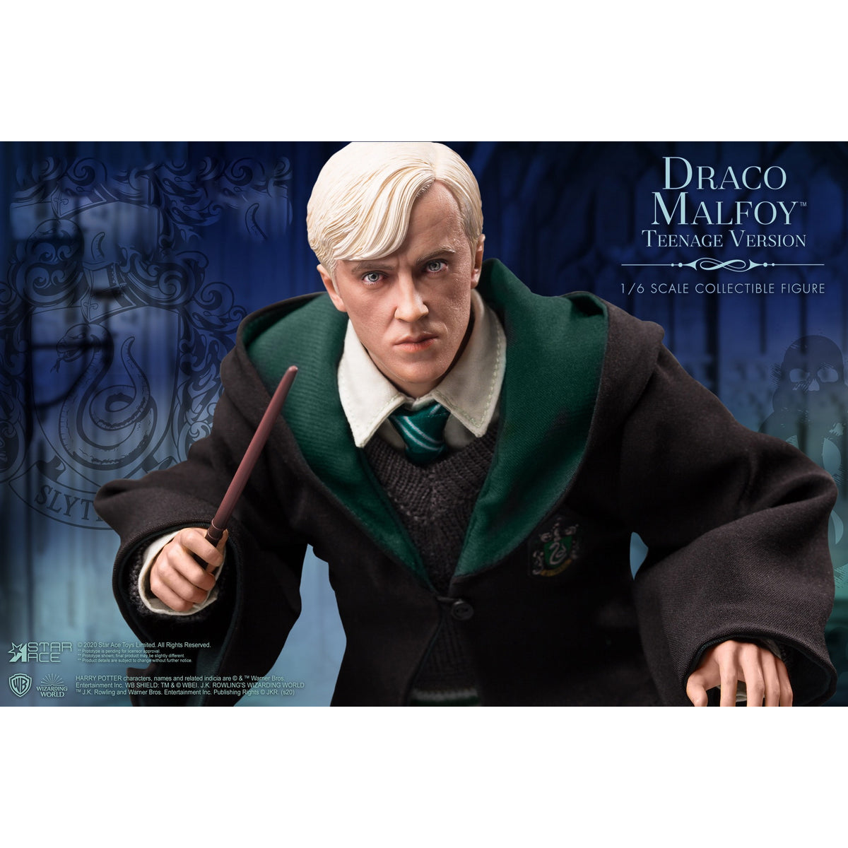 STAR ACE Toys Harry Potter: Teenager Draco Malfoy Uniform Edition Action Figure