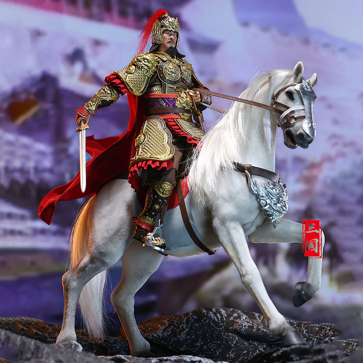 Qian Kun MODEL Liu Bei Xuande Action Figure Deluxe Edition